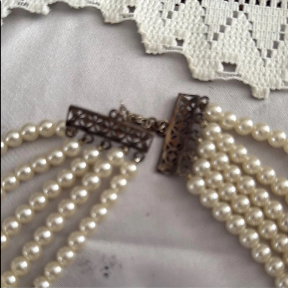 Vintage Elegant Pearl necklace‎